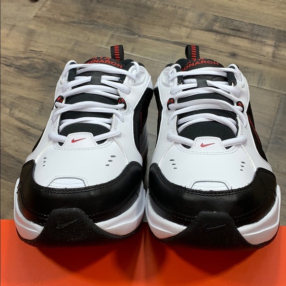 NIKE AIR MONARCH IV (4E) white/black Men’s - Picture 10 of 16